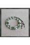 Avantürin and Translucent Quartz Natural Stone Lucky Prayer Beads 33 Pieces - 2
