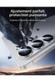 Tecno Camon 50 Pro Compatible Camera Guard, 9H Single Lens Screen Protectors, Metal Ring Scratch and Shock Resistant Hd Protector - 6