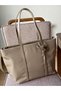 Bow Detailed Large Internal Volume Shoulder and Arm Bag Briefcase Notebook Bag En45 Size30 - 4
