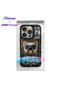 سلسلة خاصة من إكسسوارات الجوال ذات التصميم اللطيف لهاتف iPhone 15 Pro Max، غطاء من السيليكون بنمط الكلب 2.0 ثلاثي الأبعاد - 4