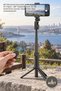 2 Pieces Q07 Bluetooth Controlled Selfie Stick and Tripod – 360 °   Movable Head, 82 Cm, Android Ios Compatible, Black, Selfie Stick