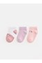 Embroidered Baby Girl Bootie Socks 3-Piece Set from Uzg Store for Style Enthusiasts