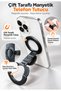 Magnetic Phone Holder Double-Sided Magsafe Compatible Openable Ring Corner Iron Gym - 6