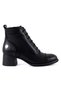 8085 Genuine Leather Daily Women's Boots-Black - 3