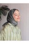 Plain Twill Scarf Dark Gray