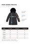 Girls' Plush Lined Detachable Fur Hooded Waist Adjustable Long Parka Coat - 9
