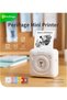 A6 Mini Pocket Printer HD 304DPI Wireless BT Thermal Printer Picture Photo Label Memo Notes Journal Receipt Paper Instant Printer Sticker AR Photo Function Inkless Printing Compatible with - 7
