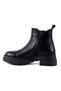 8195 Genuine Leather Daily Women's Boots-Black - 4