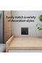 wall socket, multi-function switch and 2 USB universal, tamper-proof, charger adapter power panel - 5