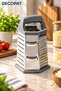 Luxury Stainless Steel Hexagonal Grater - Gray Color