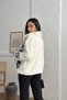 Women's Embroidered Plush Coat - 7