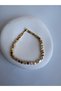 Gold Color Zircon Stone Bracelet (19 cm) - 2