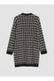 Esvab • Modern & Distinctive V Plaid Embroidered Women's Knitwear Cardigan - 8