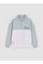 Peak New Season Green Color Block Soft Touch Boys' Sweatshirt.
