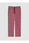I Checkered Embroidered Women's Pajama Bottoms from Freezen Store - 2