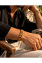 Aregon Italian Style Braided Chain Model Men's Steel Bracelet - 4