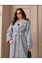 Women's Belted and Buttoned Oversized Long Cashmere Coat - 3