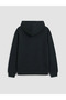 Black Brooklyn Printed Men's Hoodie - 7
