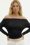 Women's 2-Piece Economical Package Asymmetrical Collar Waist-Fitted Long Sleeve Premium Soft Blouse - 2