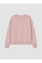 Lilac Crew Neck Girl's Sweatshirt - 3