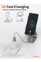 كابل USB C قصير من CableCreation بطول 6 بوصات، سلك شحن سريع من USB A إلى USB C - 5