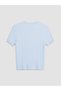 Ozmarka New Season Blue Hair Braid Patterned Women's Knitwear Sweater - 2