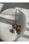 Gold Color Charm Necklace (45 cm)