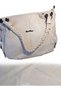Stylish Women's Shoulder Bag with Knitted Handle and Zipper - 2