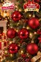 Set of 6 Gold Silver Red Khaki Green Mink Christmas Balls 3 Matte 3 Shiny Metallic Christmas Tree Ornaments Gold Hanging Decorative Christmas Pine Tree Ornaments - 2