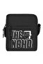 The Neighborhood Text Shoulder Bag Black Color