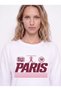 Paris City Printed Long Sleeve T-Shirt - C535