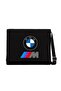 Bmw Logo m Power Black Canvas Messenger Bag with Heart on the Back