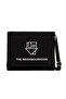 The Neighborhood Logo Text Black Canvas Messenger Bag