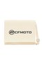 Cfmoto Lettering Cream Messenger Bag Cream Canvas Messenger Bag
