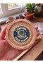 Retro Gamer and Garage Themed Set of 6 10 cm Bamboo Epoxy Coasters Set - 5