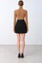 Belted Pleated Mini Skirt - 4