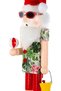 Christmas Ornament Lead Soldier Nutcracker with Shirt and Christmas Hat Red-Green 38 Cm. - 2
