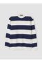 Esvab • Modern & Distinctive Striped Men's Thick Sweatshirt