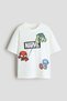 Printed cotton T-shirt