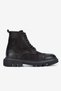 Men's Nubuck Eva Sole Lace-Up Boots – Black