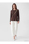 Rmz Gi̇yi̇m Farkiyla Zero Roba Collar Embroidered Blouse - 2