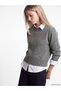 Esvab • Modern & Distinctive Zero Roba Collar Women's Knitwear Sweater