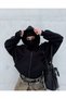 Snow Masked Balaclava Unisex Zippered Cardigan - 4