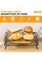 2 Pack Stackable Cooling Racks for Baking - طقم رفوف تبريد قابلة للتكديس | 13.4x9.4" Non-Stick Foldable Wire Racks for Cookies, Cake, Bread & Roasting - 3