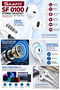 SF0100 Stereo Wired Earphones with Microphone and Remote Control - 4