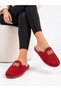 Women's Silvery Non-Slip Lightweight Sole Red House Slippers Furry Slippers Dowry Bundle Slippers Gift Slippers Stc1377 - 2