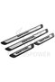 Abs+Chrome Door Sill Compatible with Ford Ranger Raptor All Models 4 Pieces