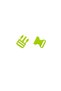 Paracord Accessory Paracord Bracelet Plastic Clip 1.5 cm Phosphor Green * 10 Pcs - 2