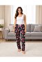 Women's Micro Suede Winter Elastic Comfortable Pajama Bottoms