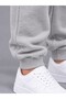 Unisex Children's Gray Cargo Pocket Sweatpants 3-Yarn Fabric Without Shiny Finish 100% Cotton Product (4 Seasons) - 6